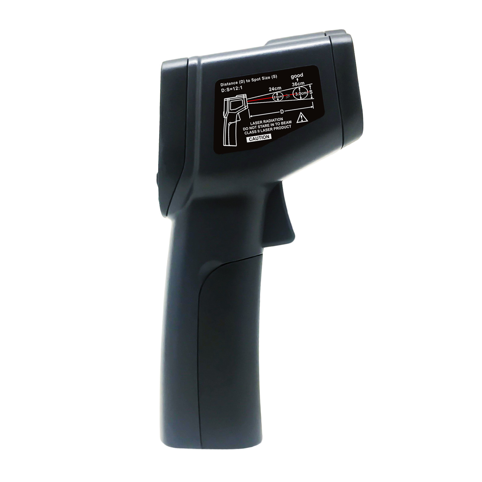 Buy cheap Spot Ratio 12/1 Infrared Industrial Digital Thermometer Non Contact from wholesalers