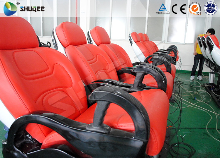 China 6 Dof Mobile Theater Chair , 4d Cinema Custom Motion Control System wholesale