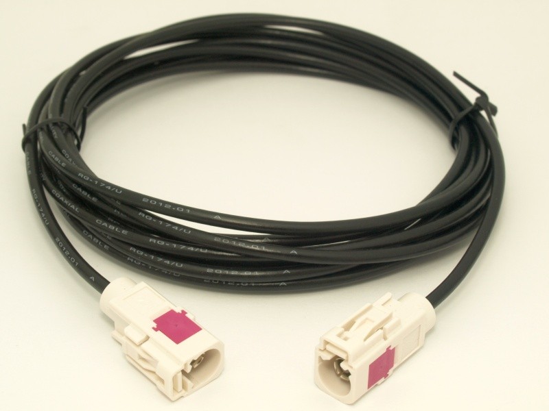 China Coaxial Fakra Extension Cable Fakra Connector Assembly SMB Female To Female Connector Type B wholesale