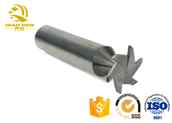 China CNC Machining HRC45 T Slot End Mill Cutter Multi - Edged For Dry Cutting wholesale