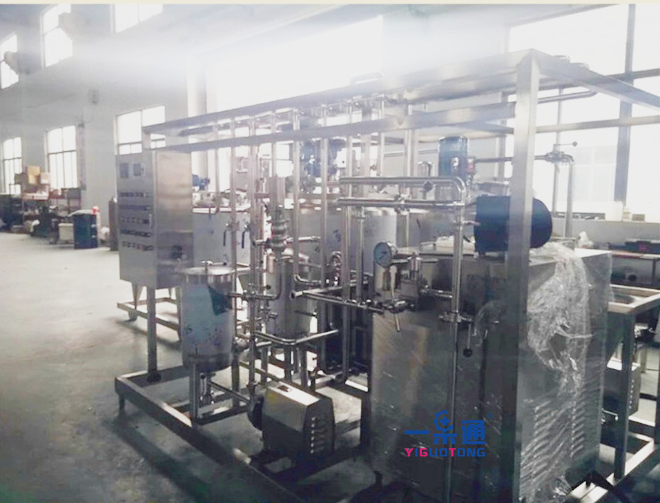 China PLC Control Mango Juice Pasteurizer Machine，Tubular Milk Pasteurisation Machine wholesale
