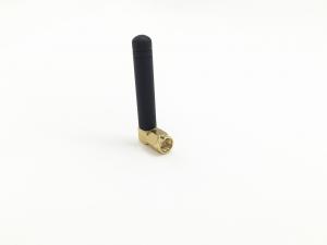 China Black Right Angel Omni Directional WiFi Antenna 2400-2500 Mhz Frequency wholesale