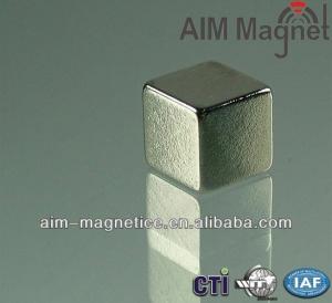 China Excellent Sintered Permanent Neodymium Magnet NeoCube wholesale