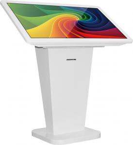 China Aluminium Alloy Shell Interactive Multi Touch Screen Kiosk For Ticket Printing wholesale