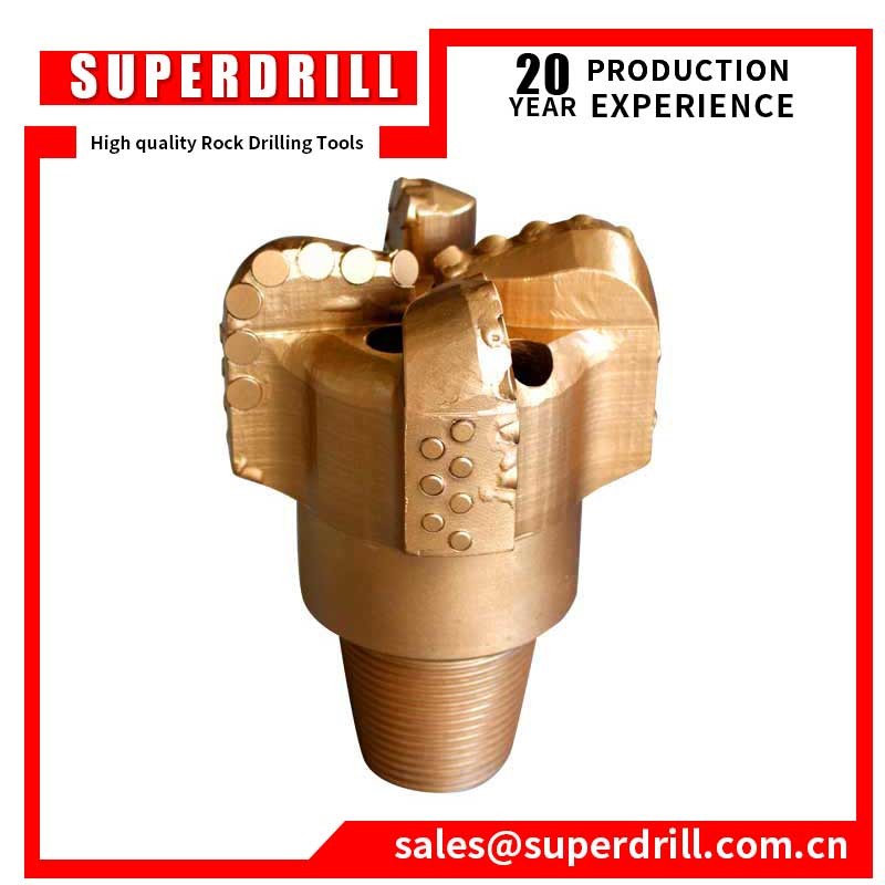 China 12 1/4 inch 1308 cutters 5 blades matrix steel body oil well drilling pdc drill bit wholesale