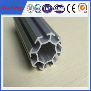 China 6063 t5 aluminum profile for exhibition booth, easy to assemble aluminium tubes wholesale