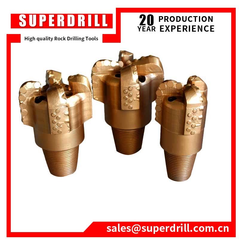 China 8 1/2'' 6 blade pdc rock drill bits for water well wholesale