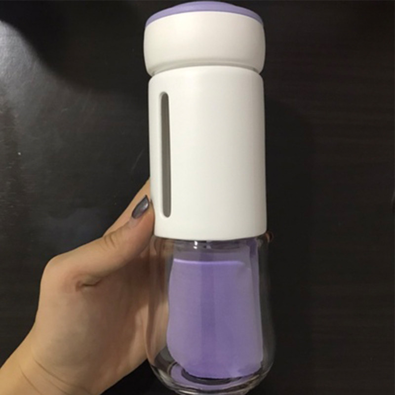 Buy cheap Free Sample Glass WaterCup Eco-friendly Lightweight 320mll Silicone Water Bottle from wholesalers