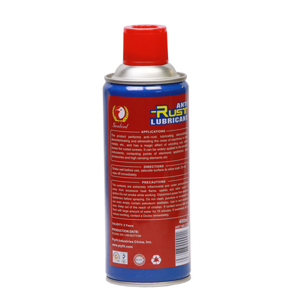 China High Effective Synthetic Spray Lubricant , Custom Rust Protection Spray For Car wholesale