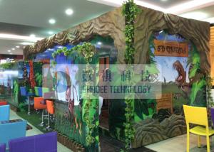 China Special 5D Theater System With Dinosaur Cabin And High Definition Screen wholesale