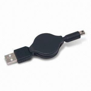 China Retractable USB Cable for DSi, Maximum Length Measures 100cm wholesale