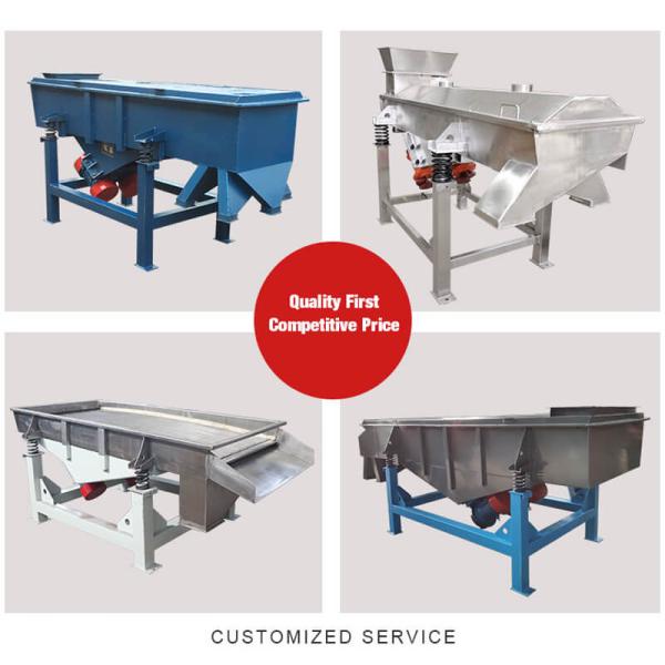 Quality Cassawa Starch Flour Linear Rectangular Vibratory Machine With Ce for sale