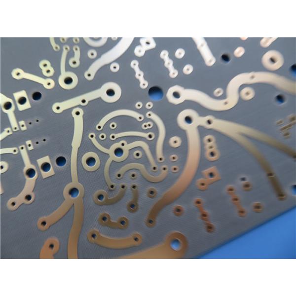 CER-10 RF Printed Circuit Board 2-Layer CER-10 62mil 1.58mm PCB with Immersion Gold