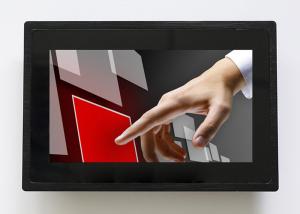 China Front IP65 Waterproof Sunlight Readable Display 7&quot; LCD Monitor RS232 USB Touch Interface wholesale