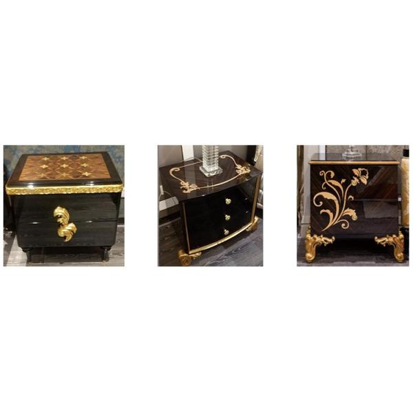 Wood Modern Antique Wooden Night Stand TB-005