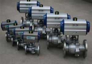 China Ball Valves Electric Valve Actuator AT / GT Series And Aluminum Alloy Cylinder Block wholesale