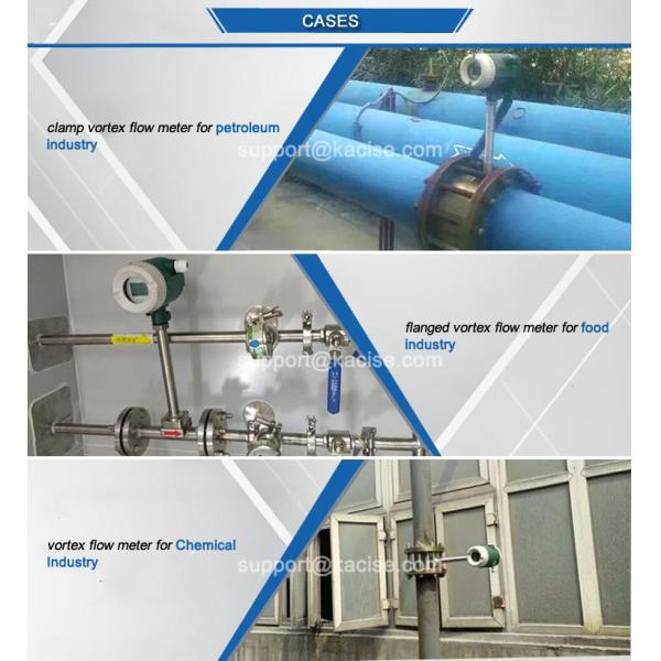 steam vortex flow meter/compressed air flow meter/ with 4~20mA output