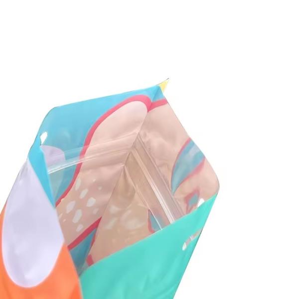 Waterproof Recyclable Biodegradable Three Sides Sealing Bag Candy, Dry Food Packaging Plastic Bags