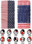 Polyester Custom Face Shields Bandanas