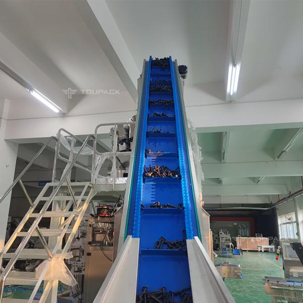 1.6L Full Auto Food Grade PP Belt Bucket Elevator Conveyor For Vertical Conveyor Systems