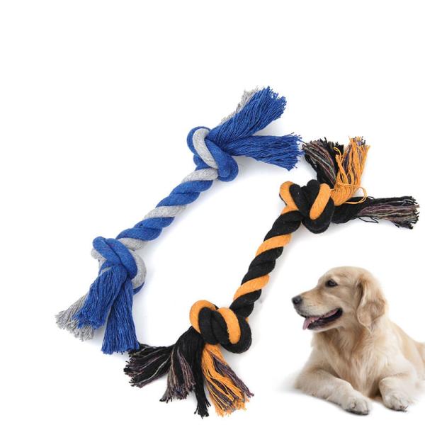 Bite Resistant 30cm Cotton Dog Rope Toys