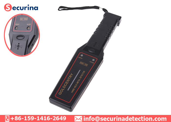 China Rechargeable Battery Hand Held Security Detector GC1002 Adjustable Sensitivity wholesale