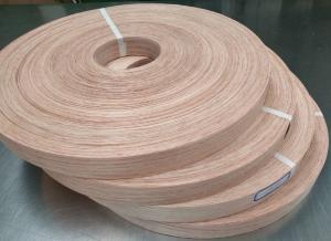 Fleeced Sanded Red Oak Wood Veneer Edgebanding Red Oak Veneer Edging for Furniture Door and Panel Industry