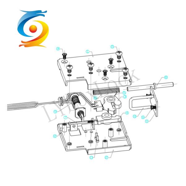 Smart 5v Magnetic Solenoid Lock Shockproof For Gym Beach Locker