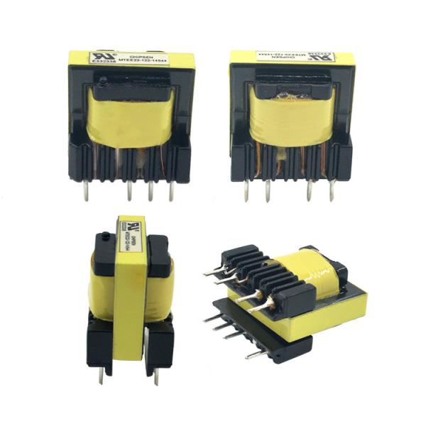 Quality Mini High Frequency Step up Transformers EE22 Electric Fence Transformer Copper Coil Output Voltage 220V R D Support 220V for sale