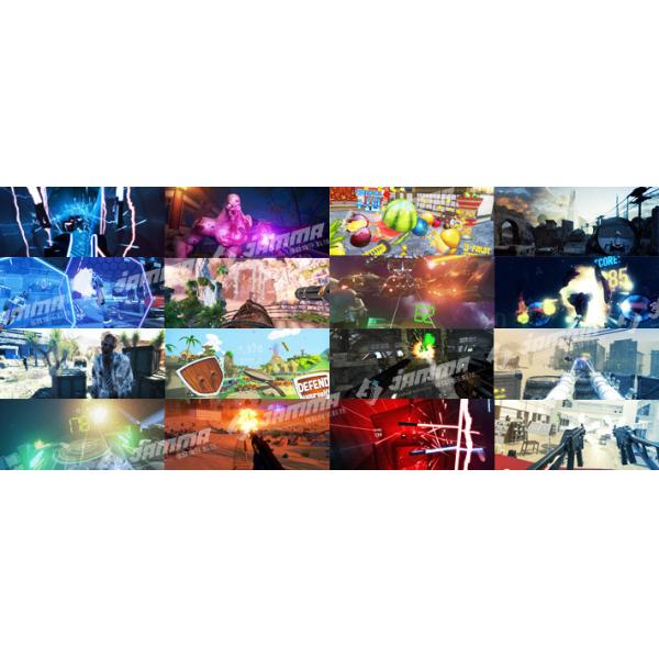 Combat 9D Virtual Reality Simulator Shooting Game Scene Remapping Technology Vibrating Floor