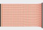 Red Slotted Welded Polyurethane Screen Mesh With Hook
