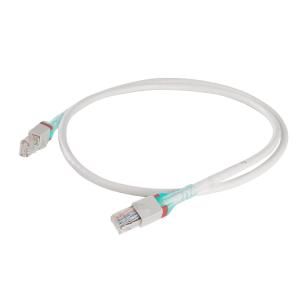 CAT6A Patch Cord UTP Gray BC 26AWG with Color Ring for Identification