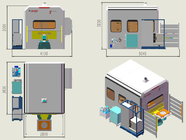 Integrated Robots In Surface Polishing Milling Deburring Grinding Application In Casting Iron Steel Aluminum Plastic Etc