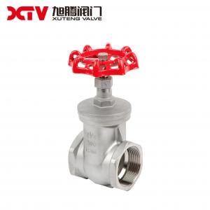 China Investment Casting Stainless Steel Screwed Gate Valves Customization and Currency US wholesale