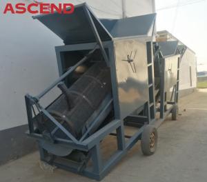 Fine Sand Aggregates Rotary Cylinder Trommel Drum Screen Machine