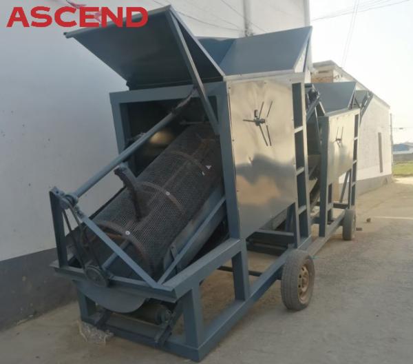 Quality Fine Sand Aggregates Rotary Cylinder Trommel Drum Screen Machine for sale