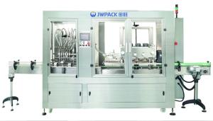 80ml-1000ml 6 Head Rotary Piston Filler Paste Liquid Filling And Capping