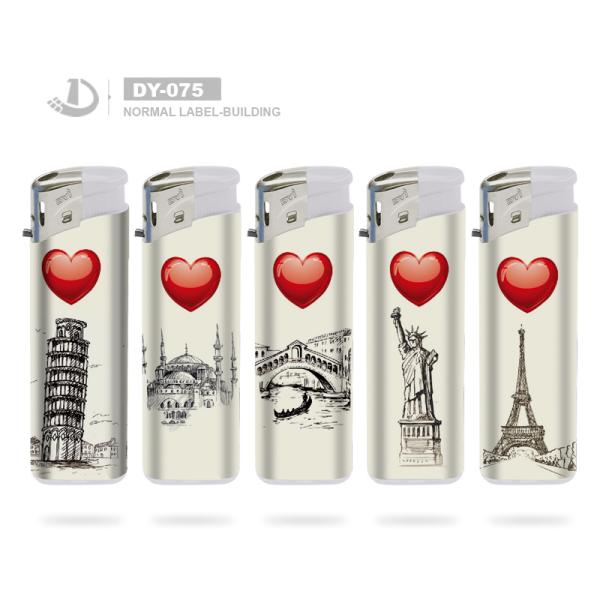 Wholesale Electronic Cigar Disposable or Refillable Lighter with EU Standard Gas Lighter