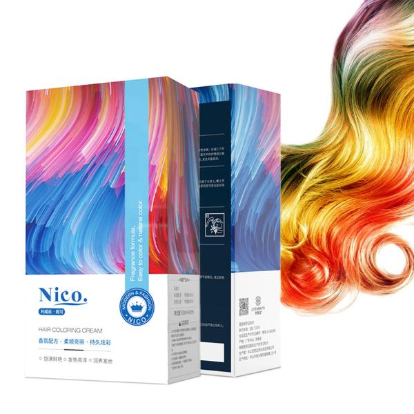 Private Label No Ammonia Factory Price Professional Semi Permanent Hair Color Cream Salon Use