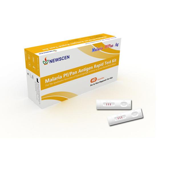 China Fingertip Puncture Whole Blood PF PV Malaria Rapid Test Kit wholesale