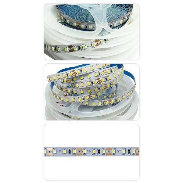 Slim DC12V SMD2835 Electroplate PCB 120Ds 8mm Ra 80 LED Light Strip for Residential