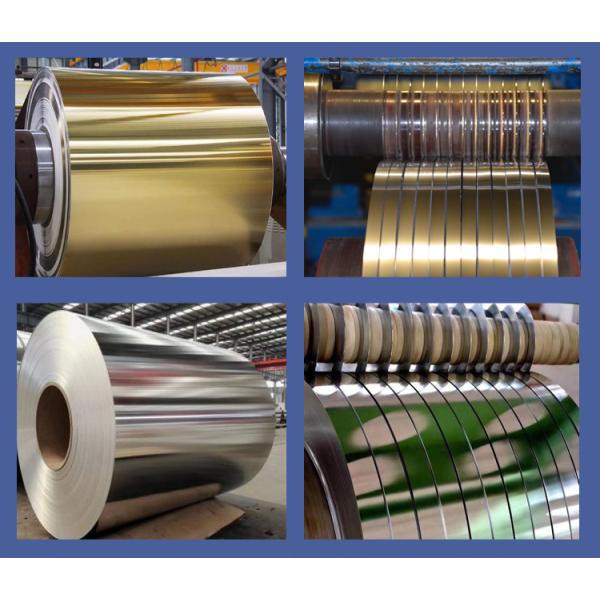 Cold Rolled Custom Design ASTM AISI 304 316L Stainless Steel Coil with Smooth BA Finish Color Coated Architectural Decoration