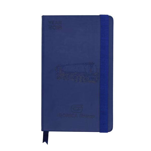 China Calendar Softcover Dotted Notebook , Pretty Journals Notebooks With Elastic Band wholesale