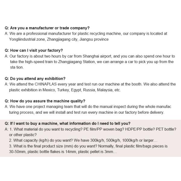 Sparkling Water Bottle Crushing Plastic Pet Washing Recycling Machine