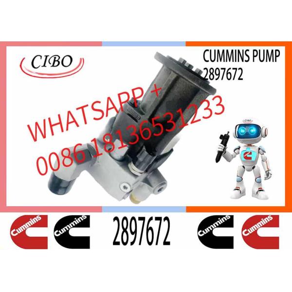 Factory price QSK23 engine fuel pump excavator parts 2897672 fuel injection pump for excavator accessory