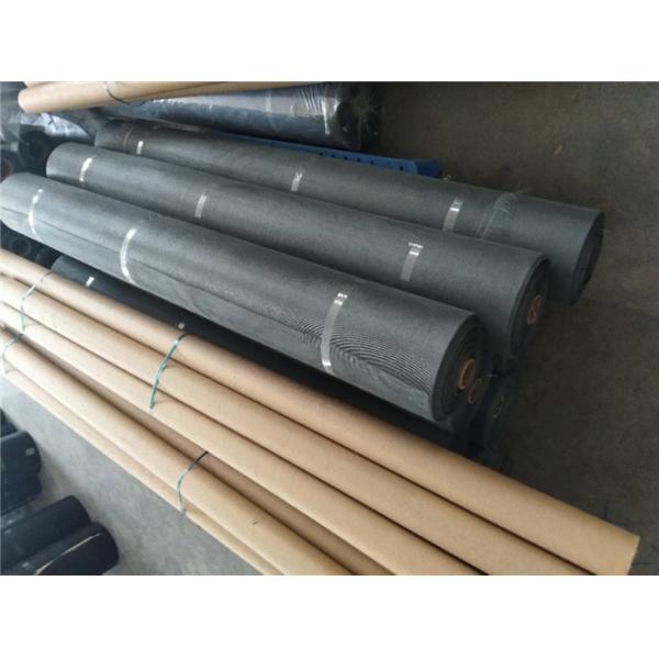 Black Color 18*16 Mesh Insect Mesh Netting Fiberglass Material Long Service Life