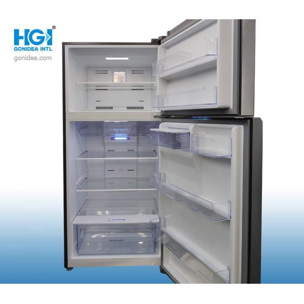 5kg / 24 H Frost Free Refrigerator 420 Liter Top Mounted 14.8 Cu Ft LED Light