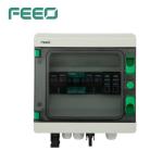 Solar 2 Strings Dc Pv Combiner Box Lightning Protection