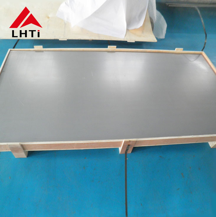 Rockwell B80 Hardness Silver Titanium Sheet for Construction