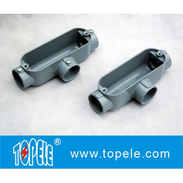 Threaded Aluminum Die Cast Rigid Conduit Body T Type 1/2" To 4"
